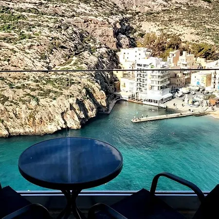 Apartment Gozo Coastal With Stunning Sea View, Free Private Parking, Ac & Wifi